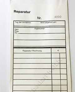Reparaturbeutel 80g Papier