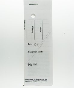 Reparaturmarken perforiert