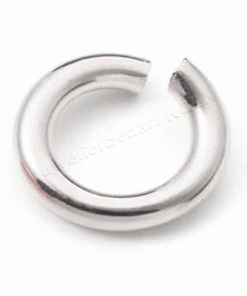 925 Silber rhodiniert, offen